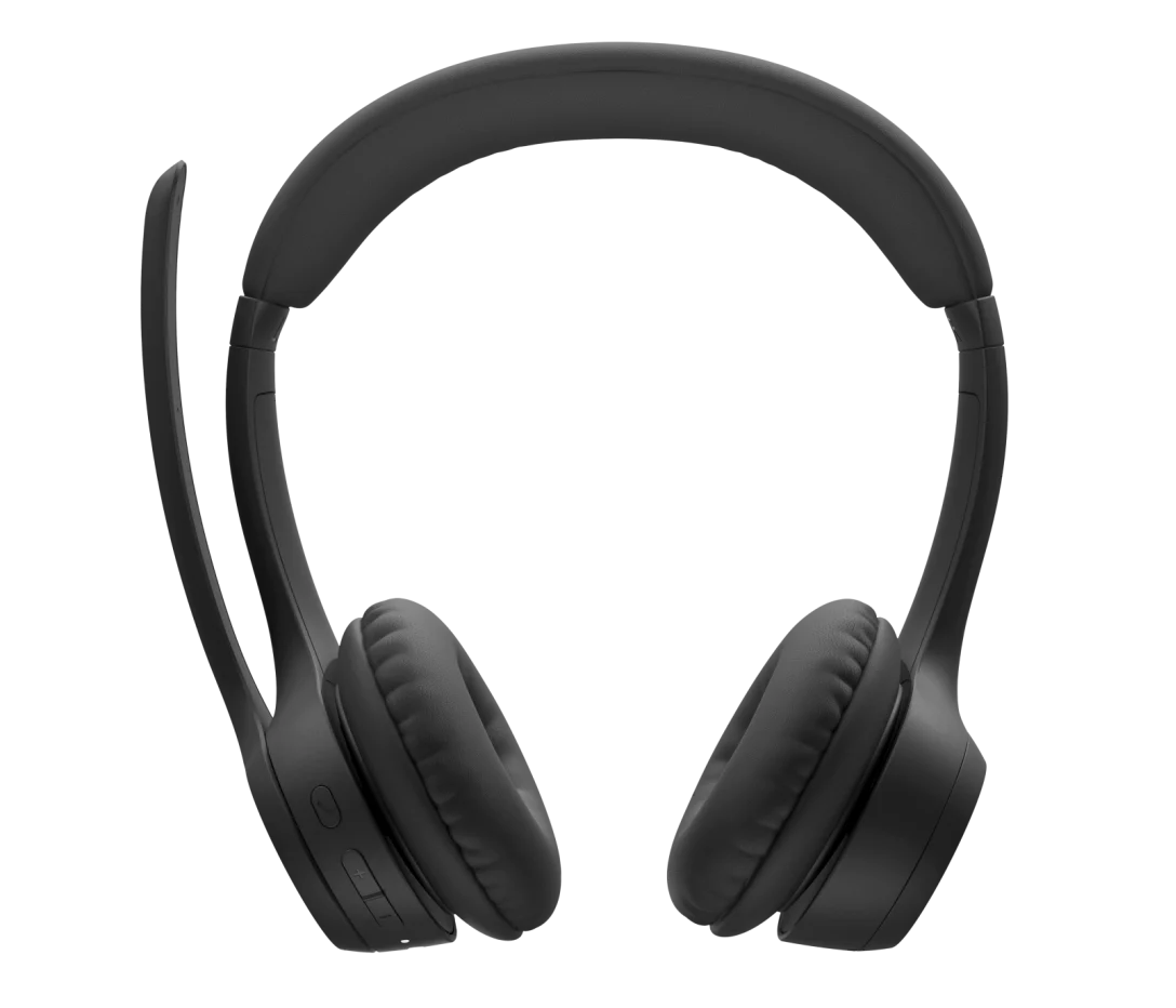 Logitech Zone 300 Bluetooth Headset with Noise Cancelling Mic - Midnight Black - 981-001407