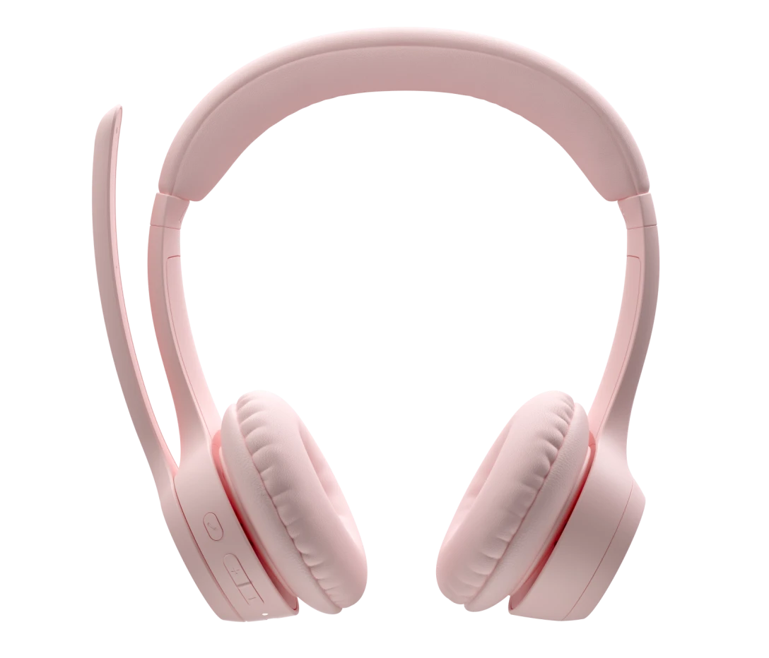 Logitech Zone 300 Bluetooth Headset with Noise Cancelling Mic - Rose - 981-001412
