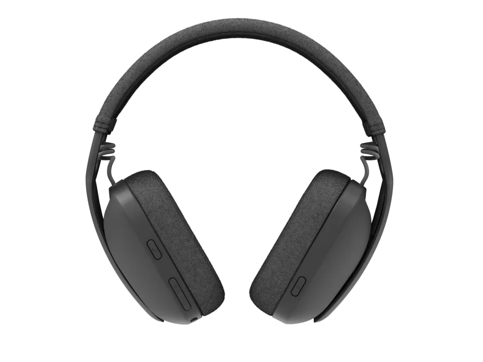 Logitech Zone Vibe Wireless and Bluetooth Over-the-ear Headphones - Graphite - 981-001199