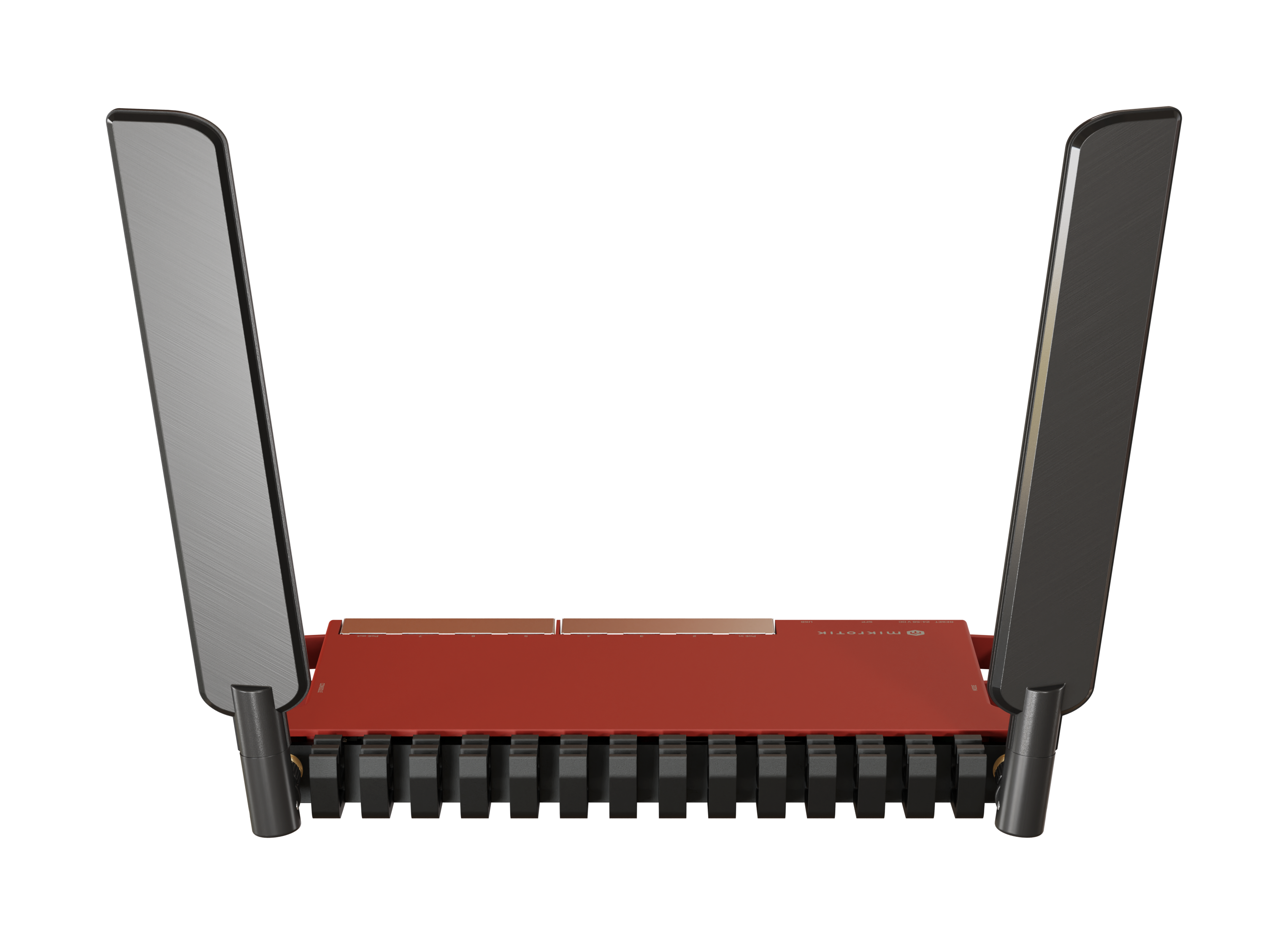 MikroTik L009UiGS-2HaxD-IN Wireless Router Gigabit Ethernet Single-band (2.4 GHz) Red