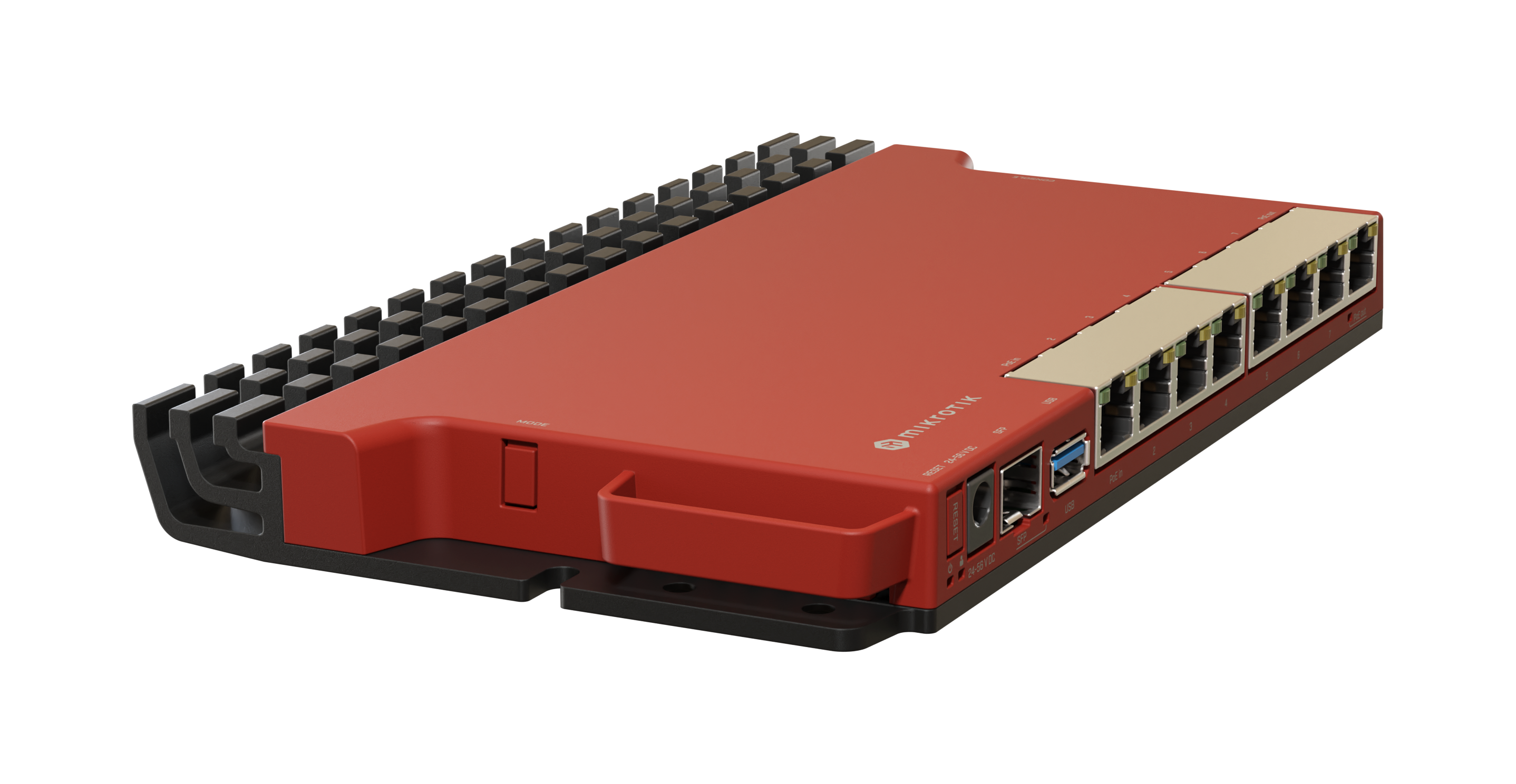 MikroTik L009UiGS-RM Wired Router 2.5 Gigabit Ethernet, Gigabit Ethernet Red