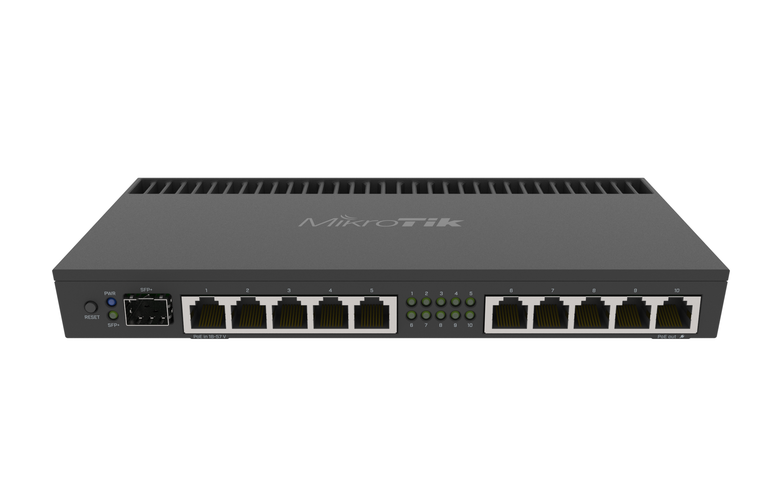 MikroTik RB4011iGS+RM Ethernet 10-Port Gigabit Router (RB4011iGS+RM)
