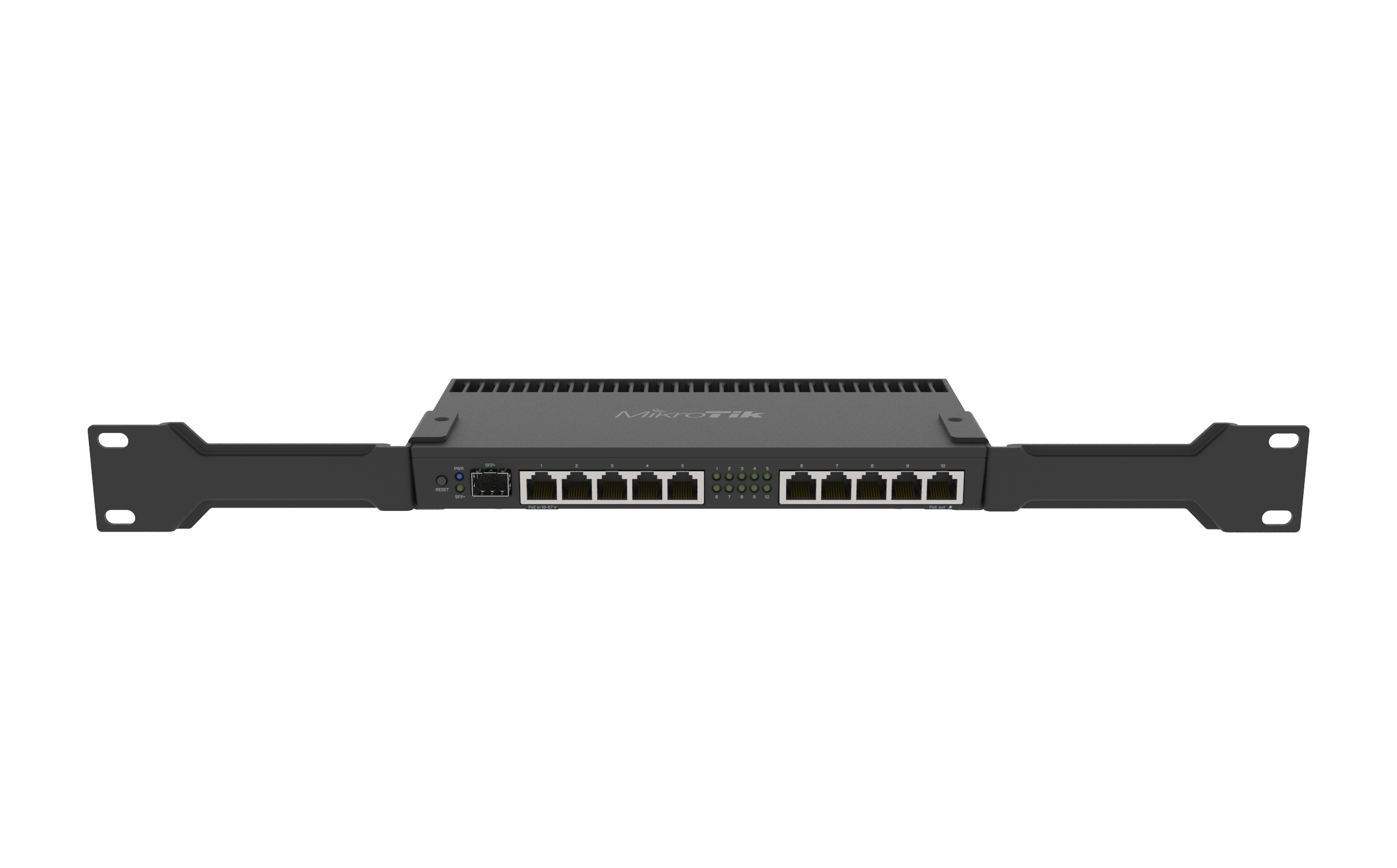 MikroTik RB4011iGS+RM Ethernet 10-Port Gigabit Router (RB4011iGS+RM)