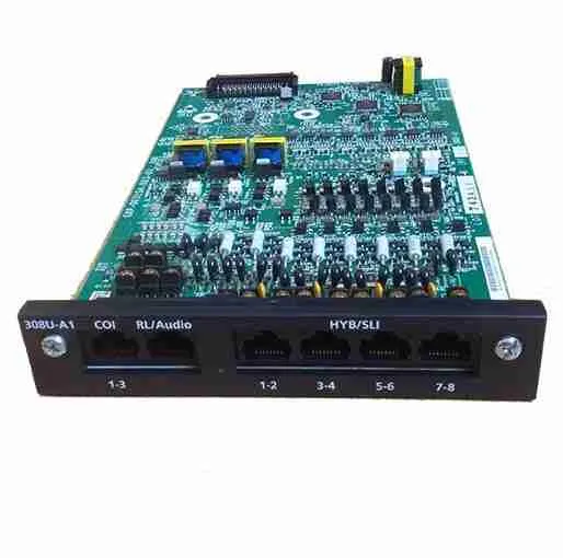 NEC IP7WW-308U-A1 3 Analog Trunks 8 Hybrid Extensions Card