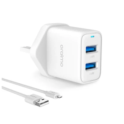 Oraimo OCW-U63D Firefly-2 5.0V/2.1A Dual USB Fast Wall Charger