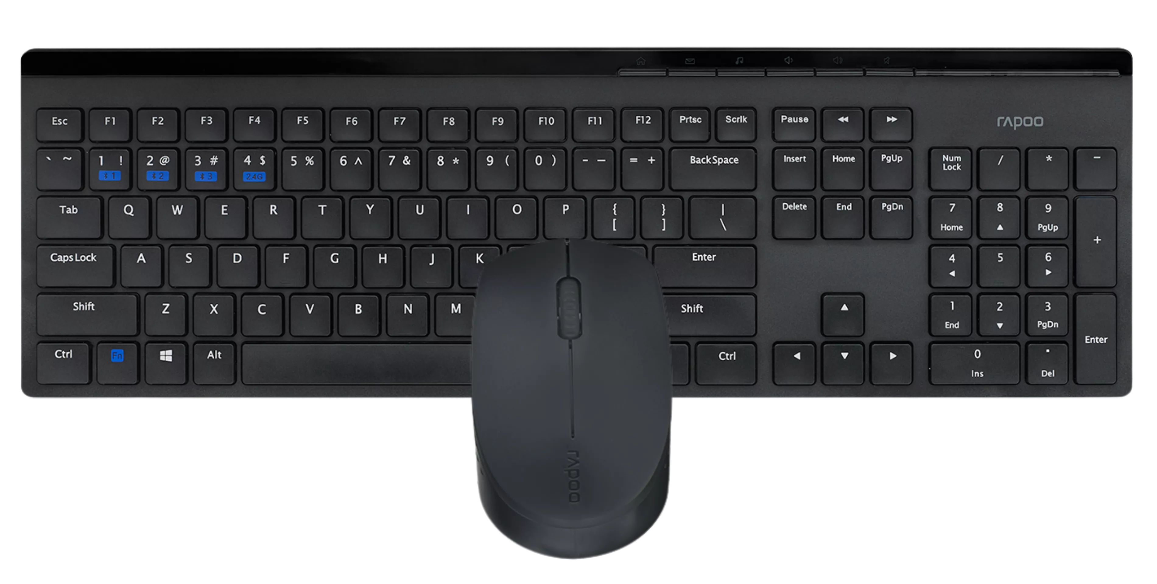 Rapoo Multi-Mode Wireless Keyboard & Mouse 8110M