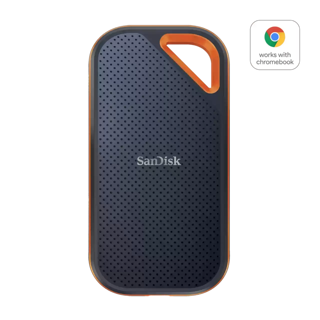 SANDISK E81 EXTREME PRO PORTABLE EXTERNAL SSD V2 2TB - Black - SDSSDE81-2T00-G25