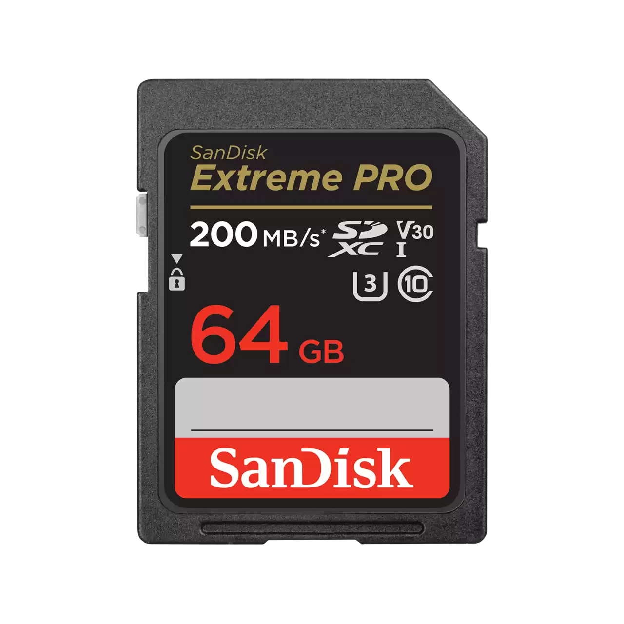 SanDisk Extreme PRO SDHC™ And SDXC™ UHS-I Card Up to 200MB/s - 64GB - SDSDXXU-064G-GN4IN