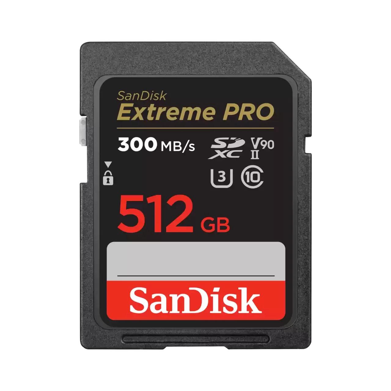 SanDisk Extreme Pro 200MBs 512GB SD Card - SDSDXDK-512G-GN4IN