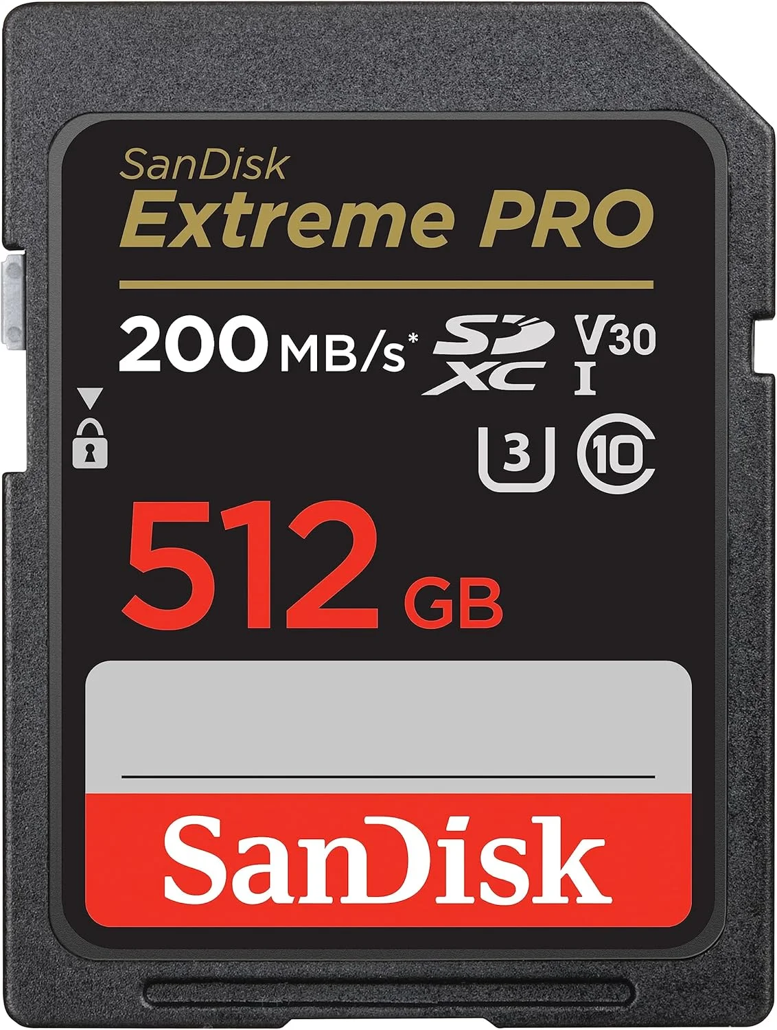 SanDisk Extreme Pro SD Card | 512GB | Up to 200MB/s read speed | UHS-I | Model: SDSDXXD-512G-GN4IN - SDSDXXD-512G-GN4... - SDSDXXD-512G-GN4IN   (200MB/s)