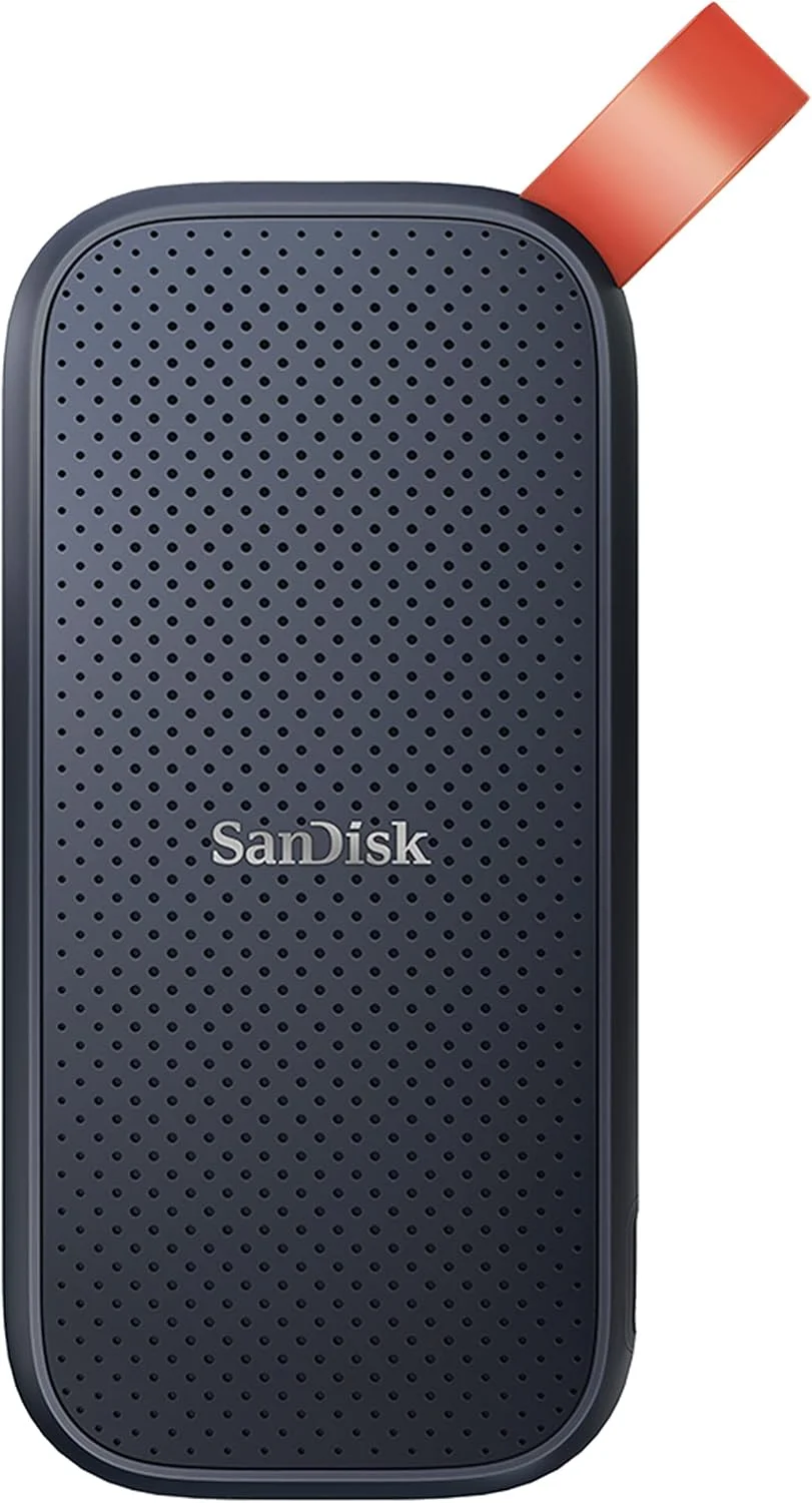 SanDisk Portable SSD E10 1TB USB 3.2 Gen2 Up to 600 MBs read speed - SDSSDE10-1T00-G25