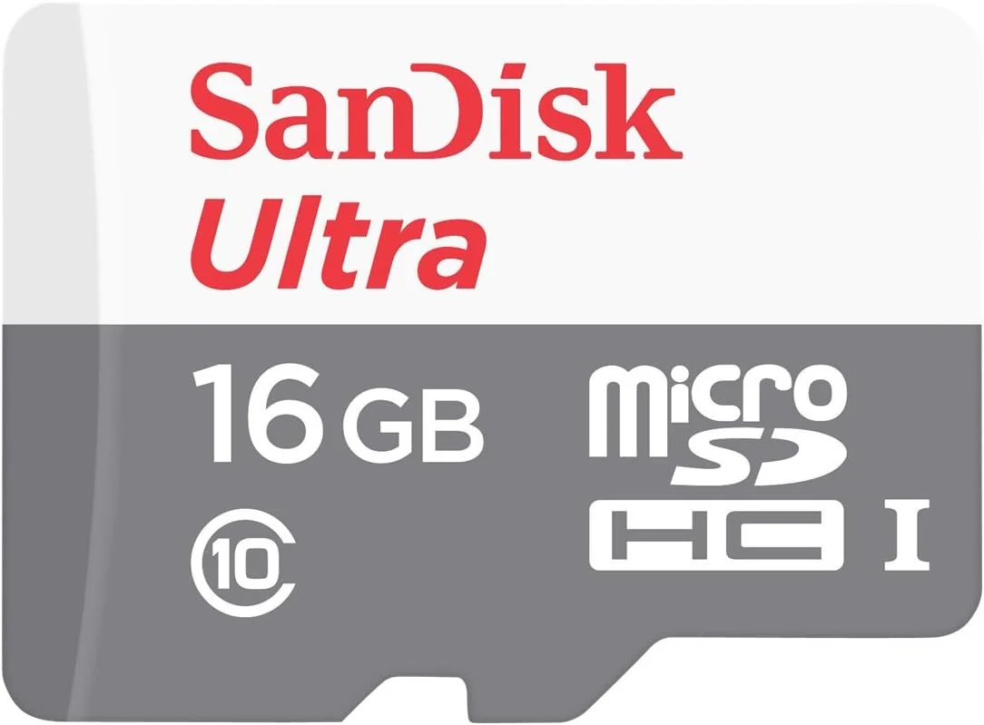 SanDisk Ultra MicroSD CLASS 10 80MBPS 16GB without Adapter -SDSQUNS-016G-GN3MN