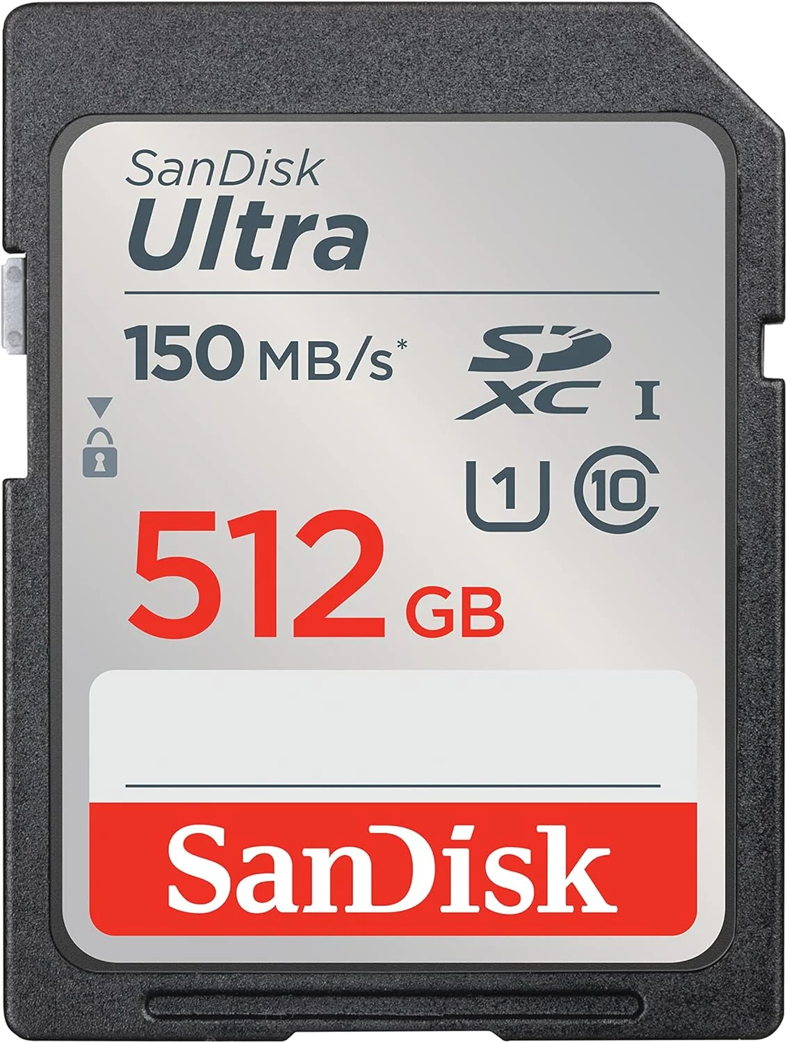 SanDisk Ultra SD Card 512GB Up to 150MBs read speed UHS-I Model SDSDUN4-512G-GN6IN