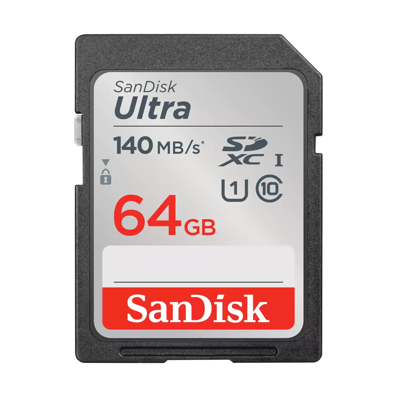 SanDisk Ultra® SDHC™ UHS-I card and SDXC™ UHS-I card Up to 140MB/s - 64GB
