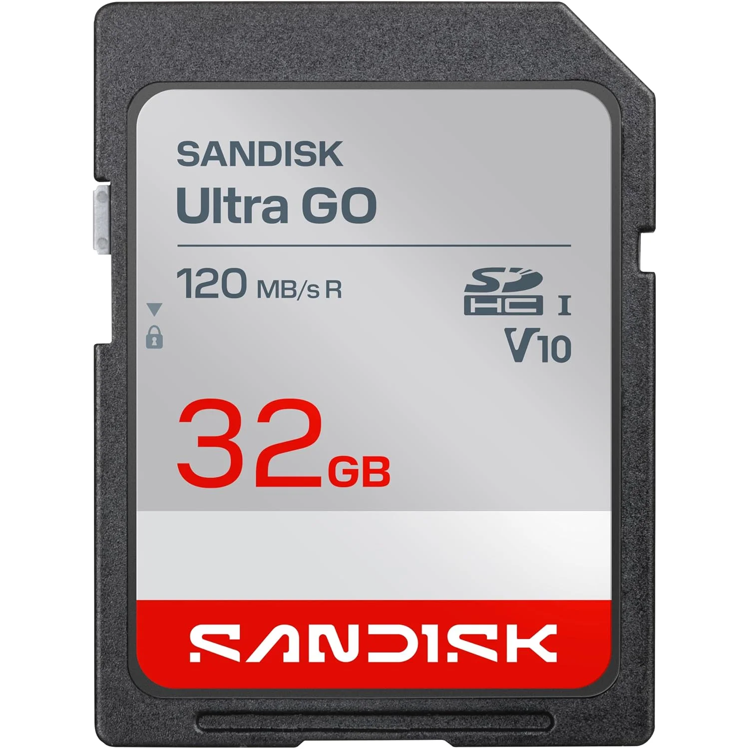 Sandisk Ulra GO SD Card 32 Gb Up To 120Mbs read speed UHS-I Model SDSDUGN-032G-GN6IN