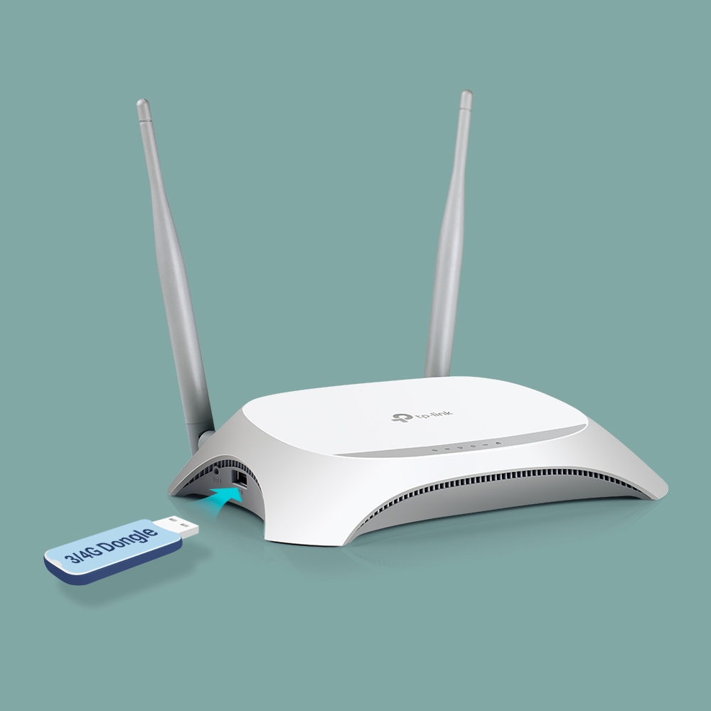 TP-Link 300Mbps 3G/4G Wireless N Router - TL-MR3420