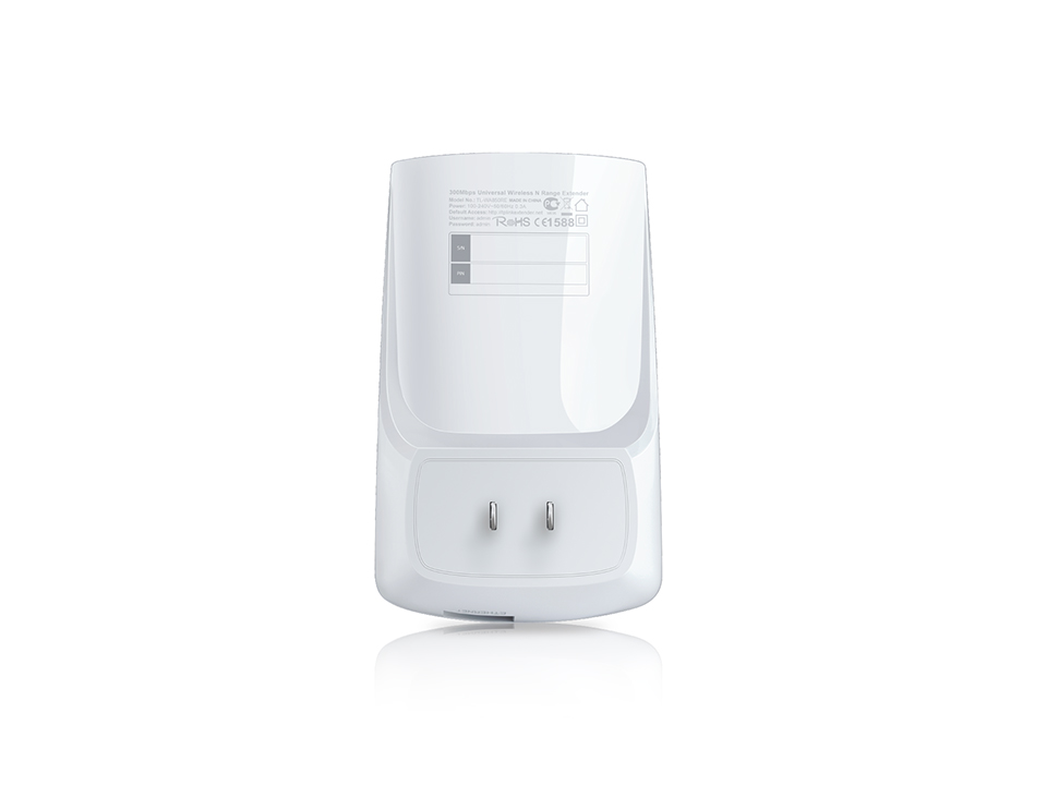 TP-Link 300Mbps Wi-Fi Range Extender - TL-WA850RE