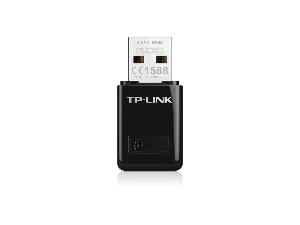 TP-Link 300Mbps Wireless N Mini USB Adapter - TL-WN823N