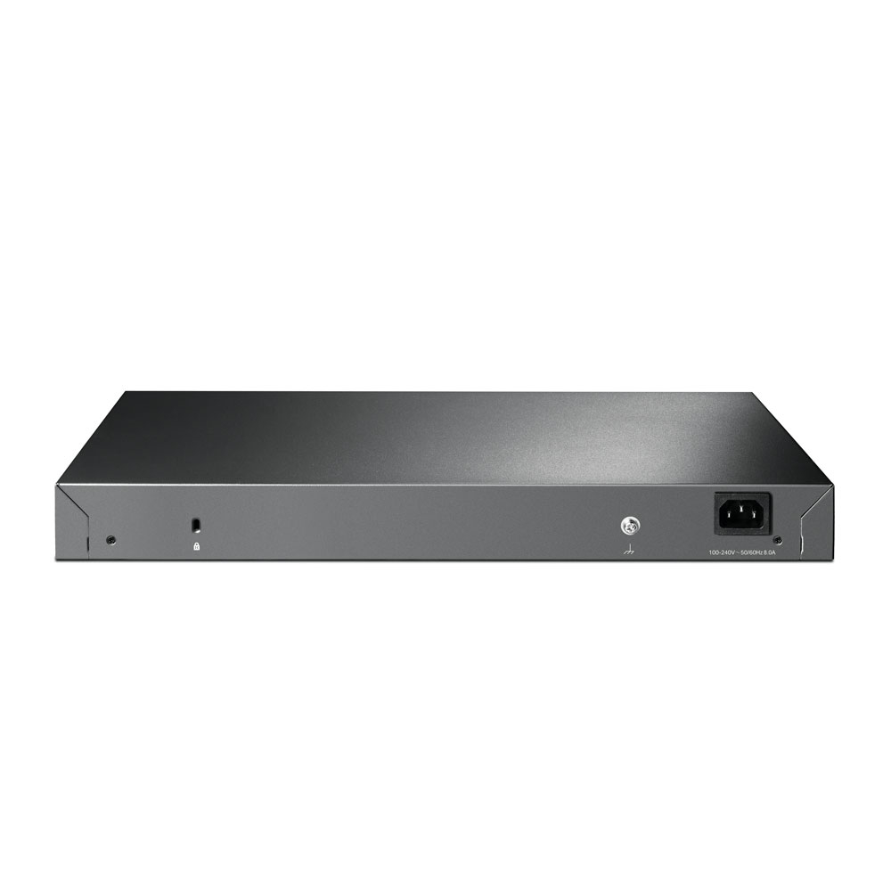 TP-Link 48-Port 10/100/1000Mbps JetStream Gigabit L2+ Managed Switch with 48-Port PoE+ and 4-Port 10GE SFP+ Slots - TL-SG3452XP