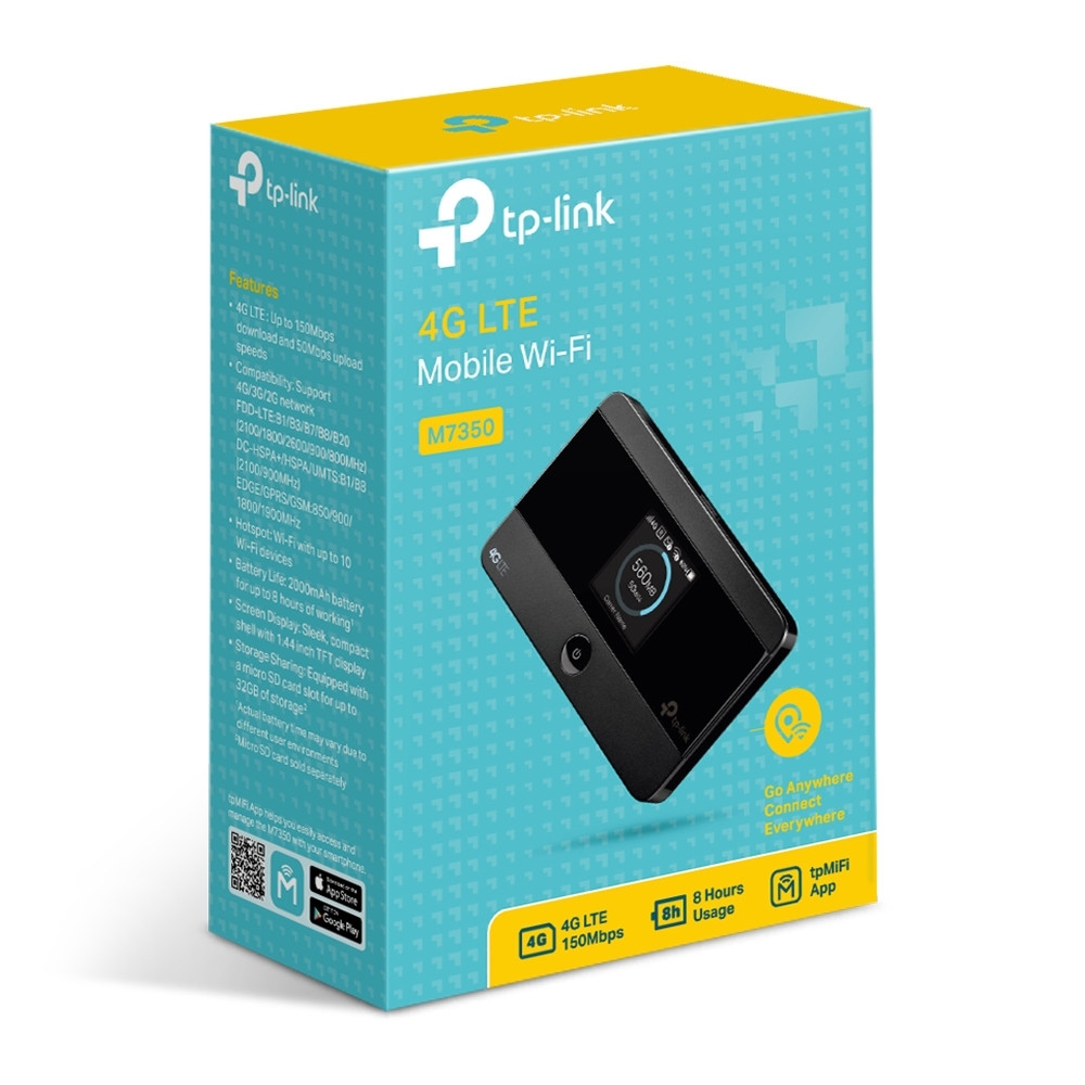 TP-Link 4G LTE-Advanced Mobile Wi-Fi - TL-M7350