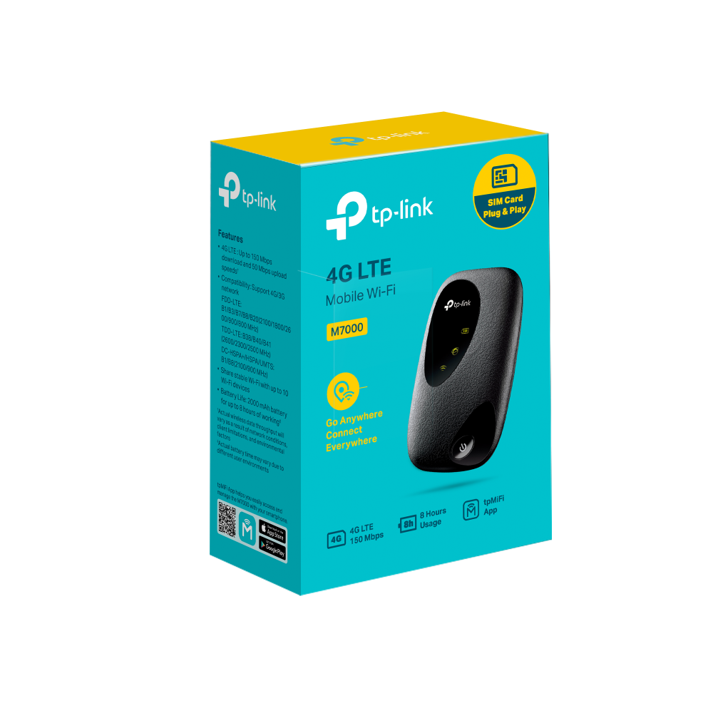 TP-Link 4G LTE Mobile Wi-Fi - TL-M7200