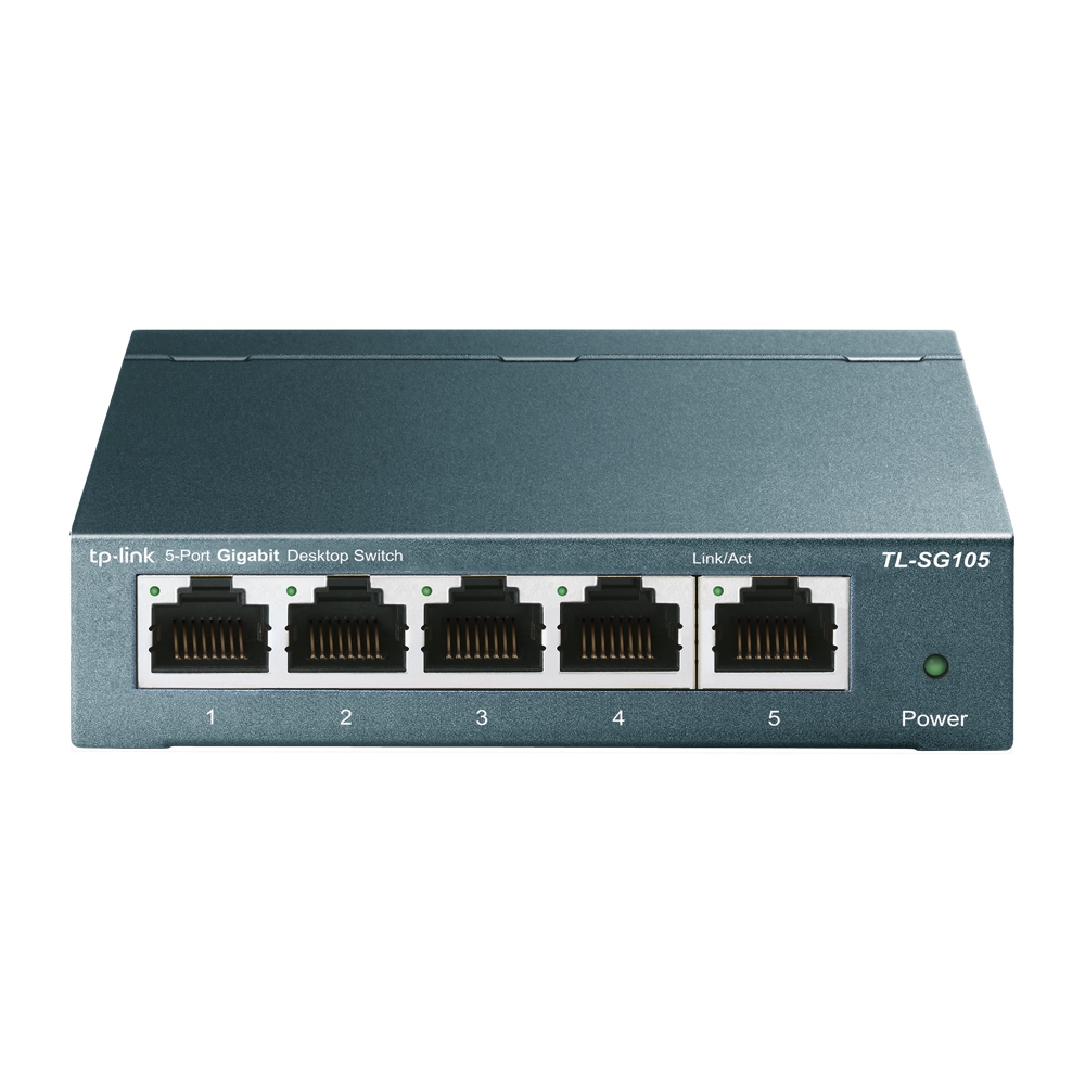 TP-Link 5-Port 10/100/1000Mbps Gigabit Desktop Switch - TL-SG105