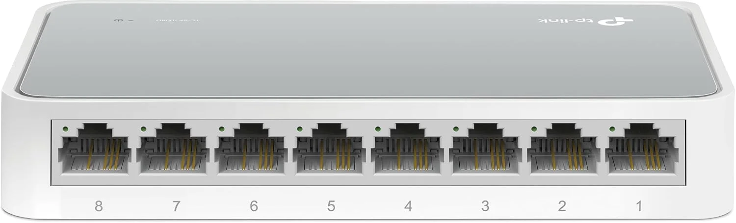 TP-Link 8-Port 10/100Mbps Desktop Network Switch - TL-SF1008D