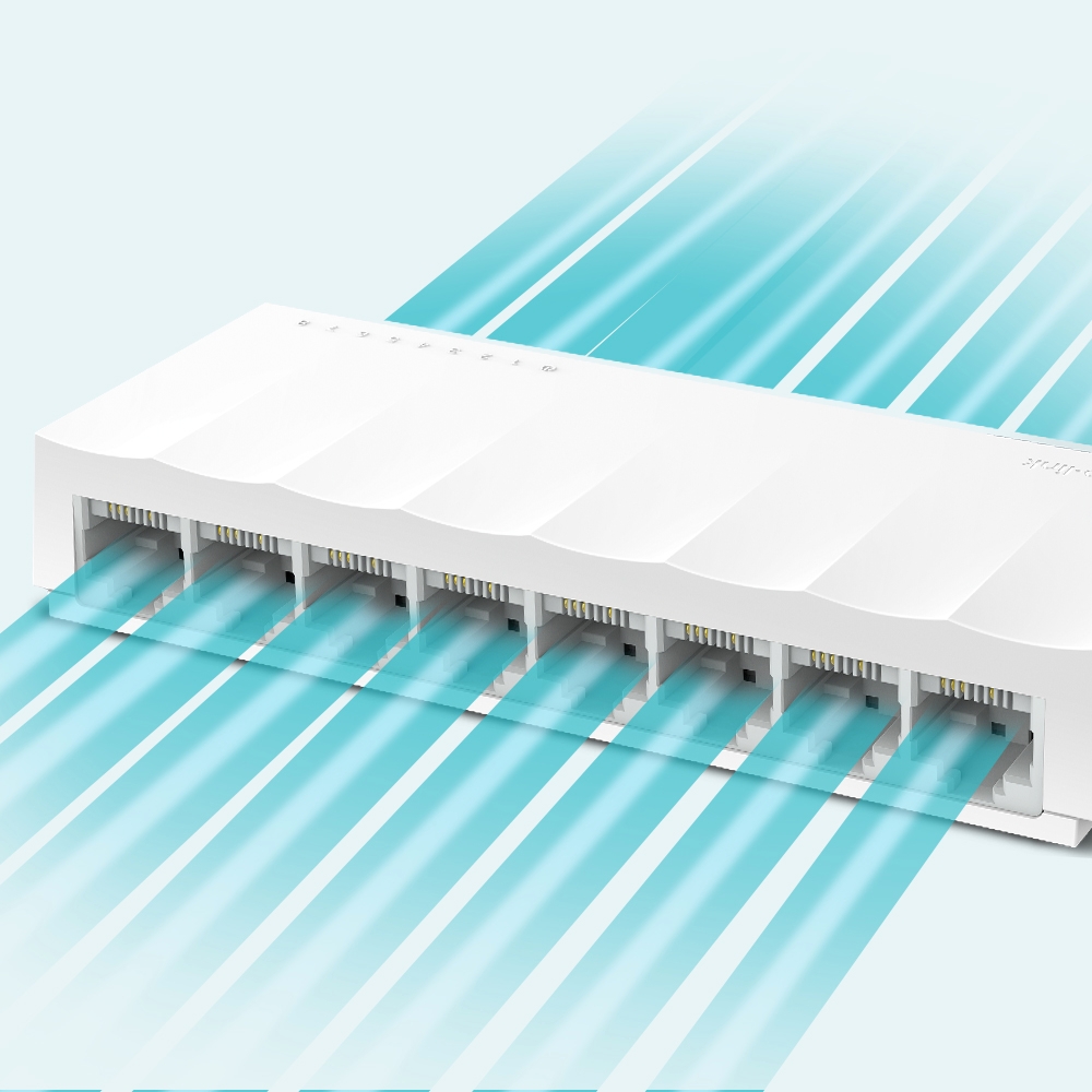 TP-Link 8-Port 10/100Mbps Desktop Switch - TL-LS1008
