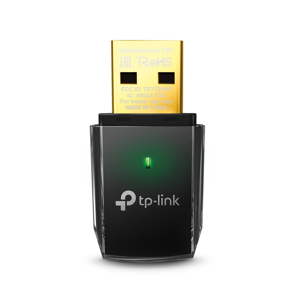 TP-Link AC600 Wireless Dual Band USB Adapter - TL-Archer T2U