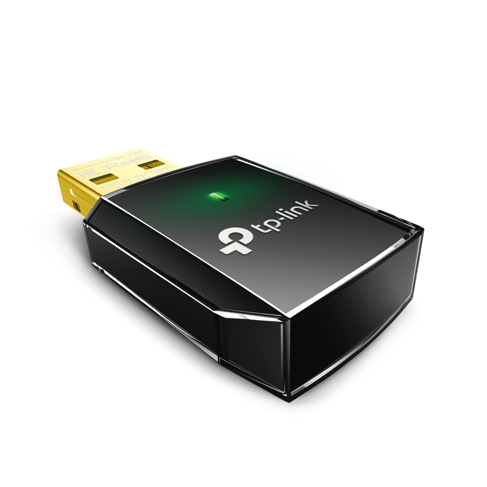TP-Link AC600 Wireless Dual Band USB Adapter - TL-Archer T2U