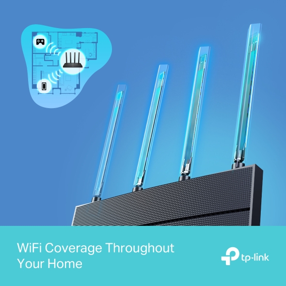 TP-Link AX1500 Wi-Fi 6 Router - TL-ARCHER AX12