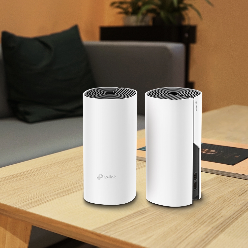 TP-Link Deco M4 AC1200 Whole Home Mesh Wi-Fi System (2 Pack) - TL-DECO M4 (2-PACK)