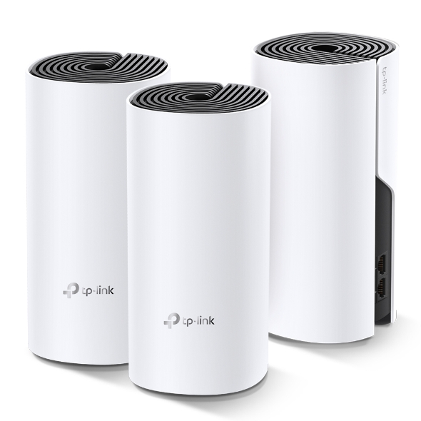 TP-Link Deco M4 AC1200 Whole Home Mesh Wi-Fi System (3 Pack) - TL-DECO M4 (3-PACK) - TL-DECO M4-3