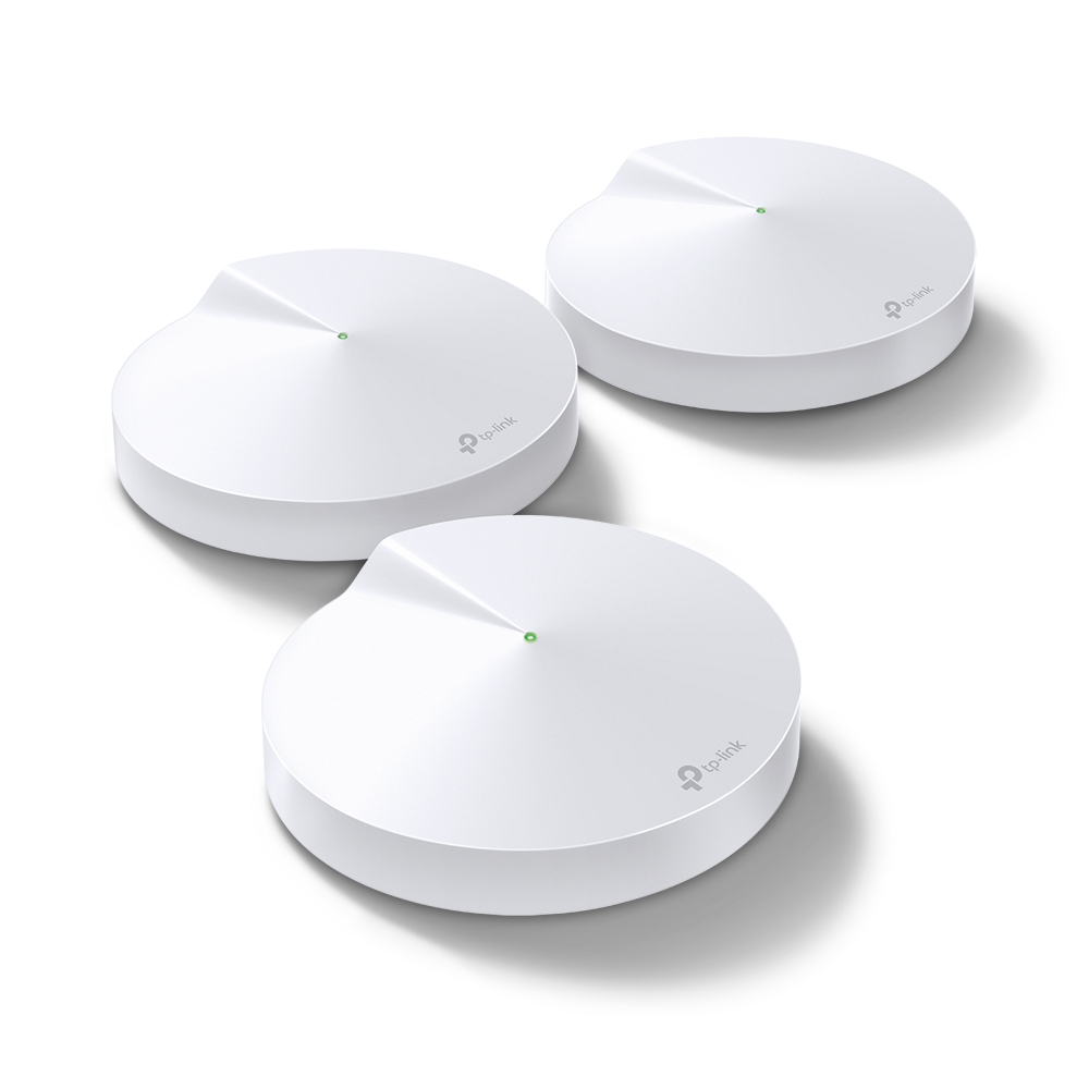 TP-Link Deco M5 AC1300 Whole Home Mesh Wi-Fi System (3 Pack) - TL-DECO M5-3