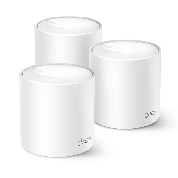 TP-Link Deco X10 AX1500 Whole Home Mesh Wi-Fi 6 System (3 Pack) - TL-DECO X10 - TL-DECO X10-3
