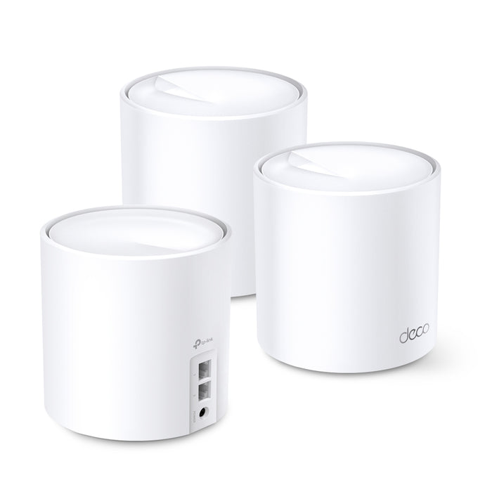 TP-Link Deco X20 AX1800 Whole Home Mesh Wi-Fi 6 System (3 Pack) - TL-DECO X20 - TL-DECO X20-3