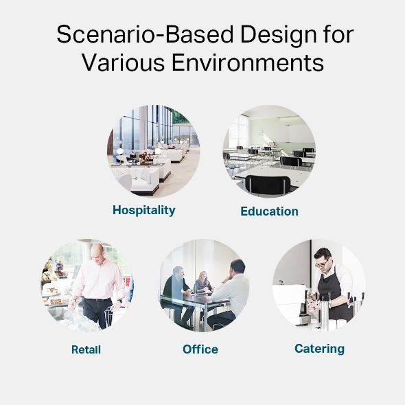 TP-Link Omada JetStream 28-Port Gigabit L2+ Managed Switch with 24 PoE+ Ports and 4 Gigabit SFP Slots - TL-SG3428MP