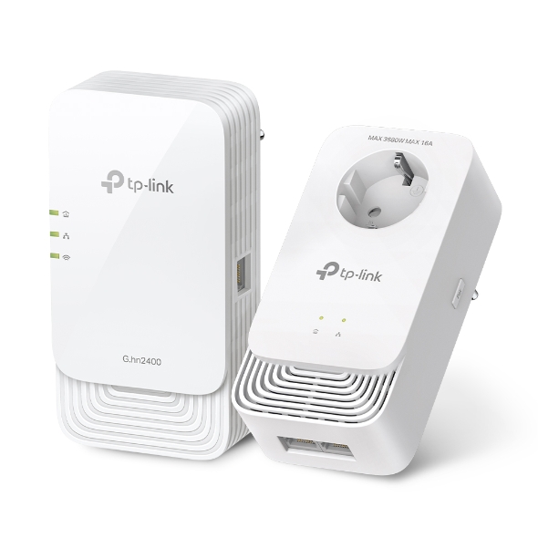 TP-Link PGW2440 KIT | G.hn2400 Powerline AX1800 Wi-Fi 6 Kit - PGW2440KIT