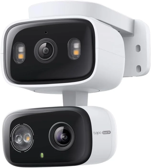 TP-Link Tapo Indoor/Outdoor Dual Lens Pan/Tilt Security Camera - TL-TAPO C246D