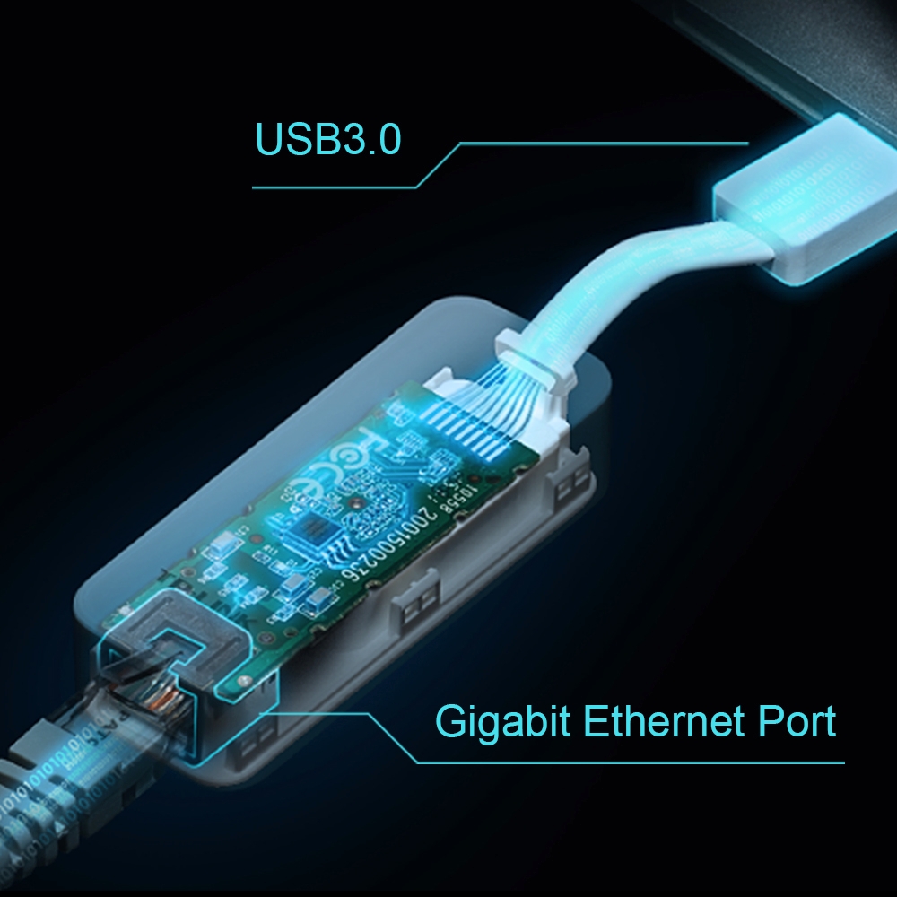 TP-Link USB 3.0 to Gigabit Ethernet Network Adapter Plug and Play - TL-UE300