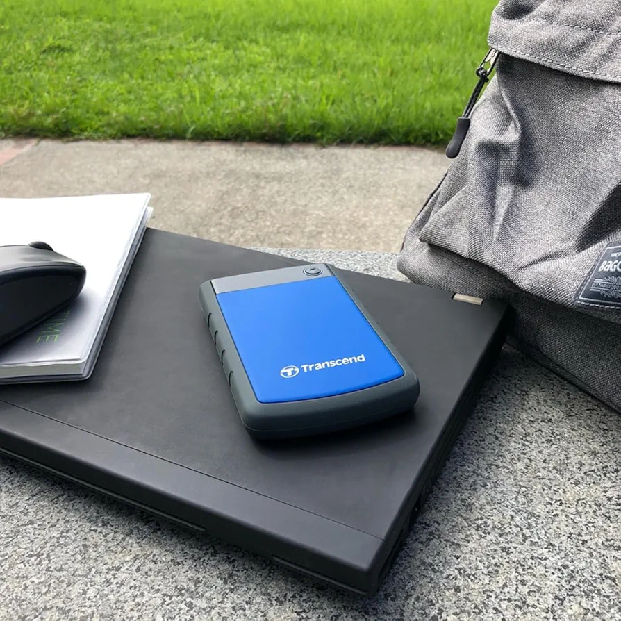 Transcend External HDD 2TB - Blue - TS2TSJ25H3B