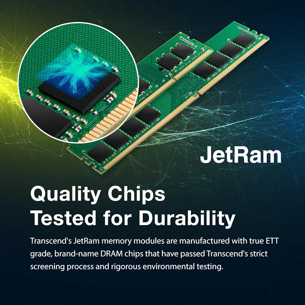 Transcend Laptop RAM DDR4 32GB 3200 - JM3200HSE-32G