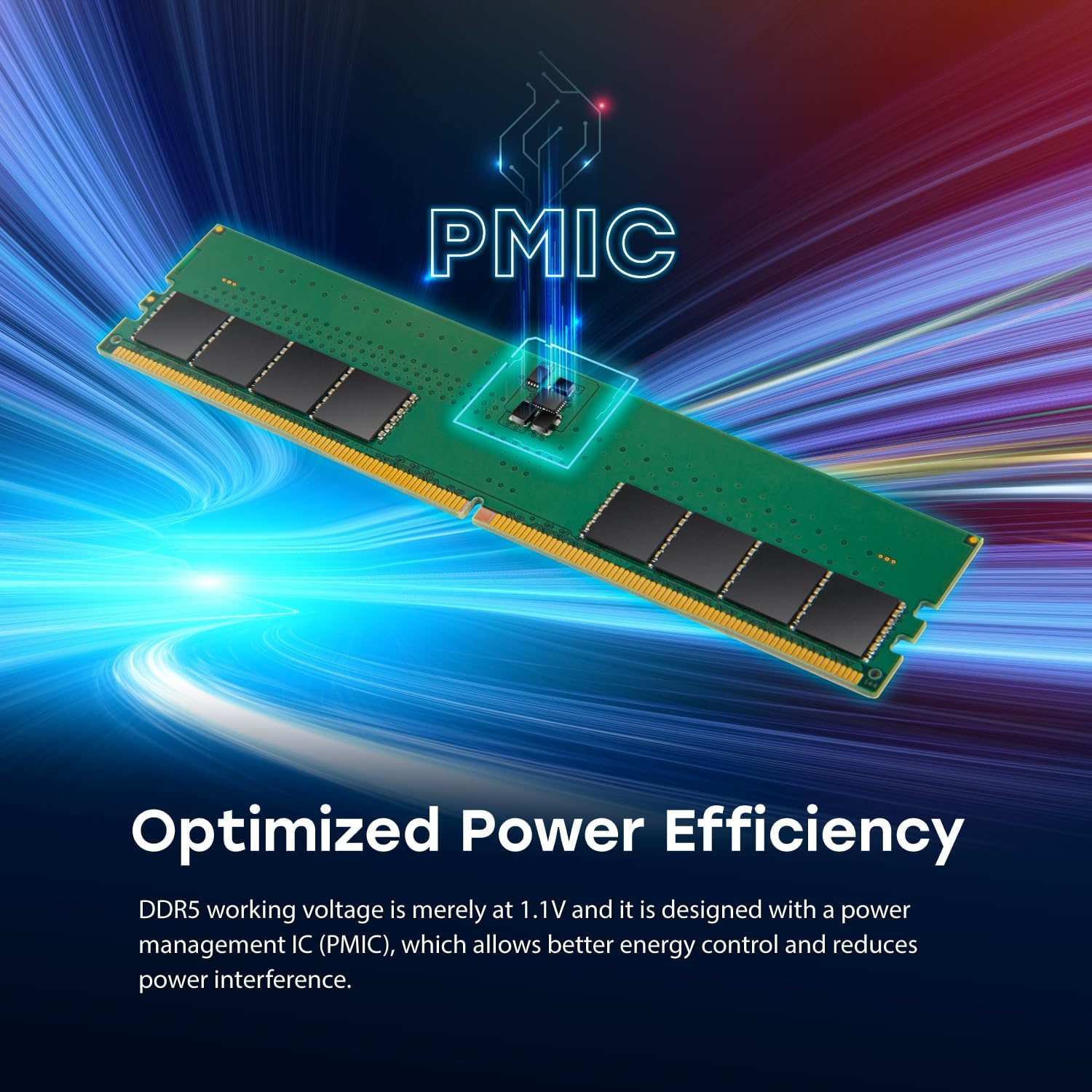 Transcend Laptop RAM DDR5 8GB 5600 - JM5600ASG-8G