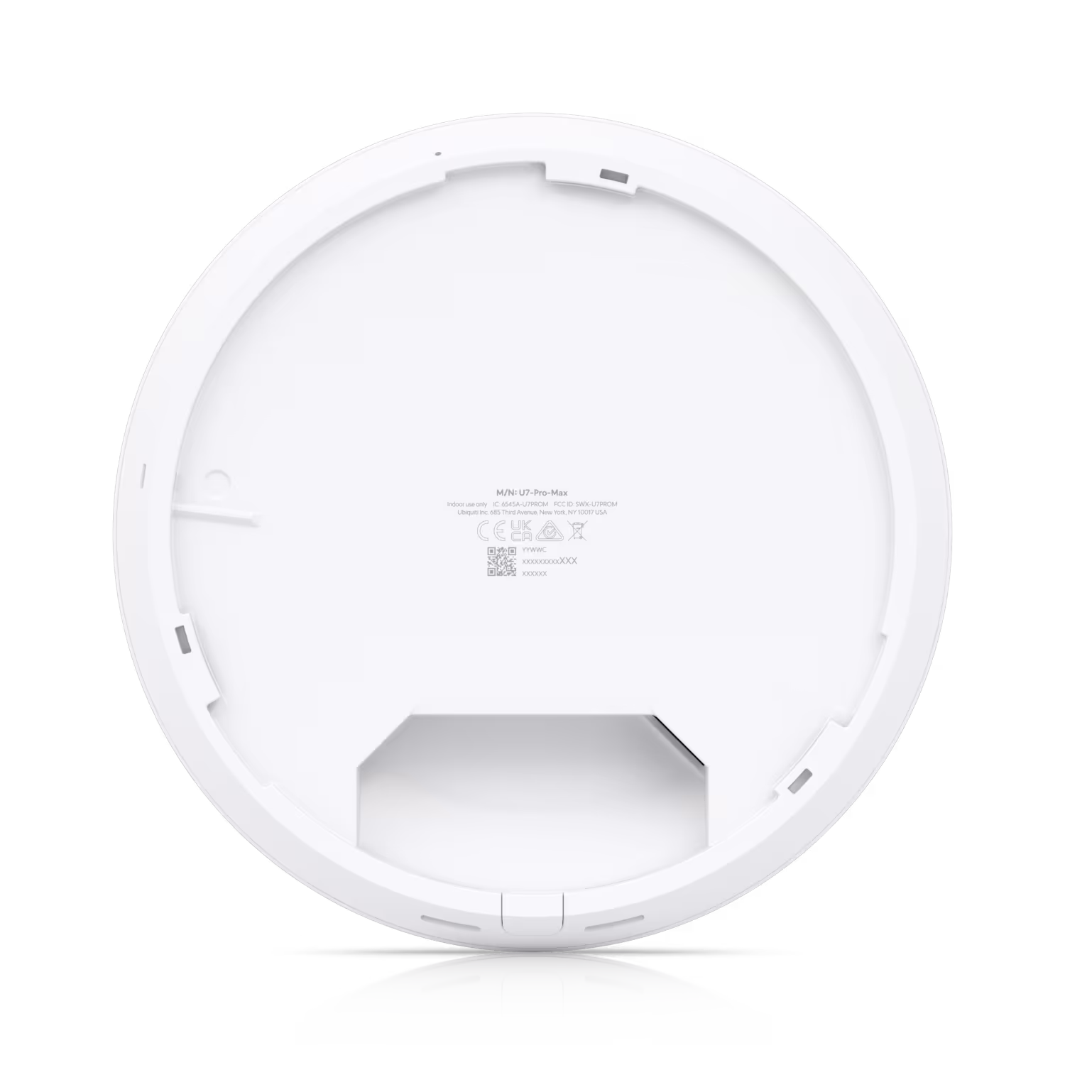 U7-Pro-Max Ceiling-mounted WiFi 7 AP with 8 spatial streams, 6 GHz support