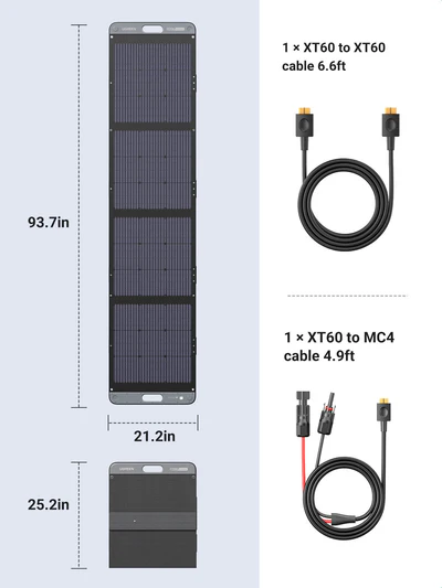 UGREEN 200W Portable Solar Panel - SC200