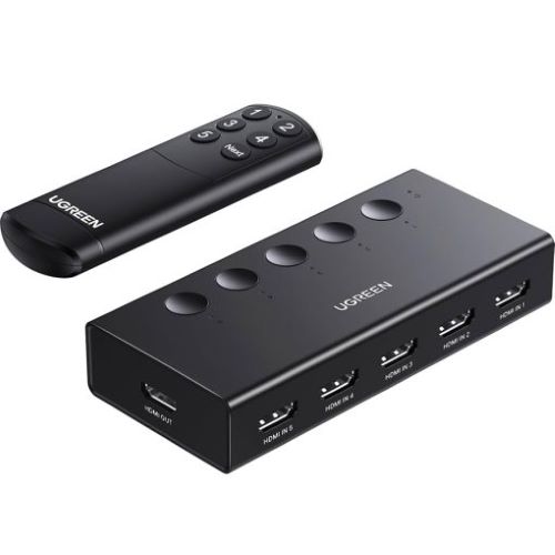 UGREEN 5-In 1-Out HDMI Switch - CM568 - UGN-90512