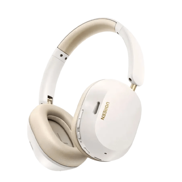 UGREEN HiTune Max5c Hybrid Active Noise-Cancelling Headphones - White - HP203 - UG-35758