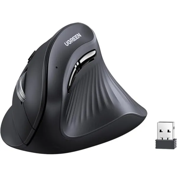 UGREEN Multi-Mode Vertical Mouse - Black - MU008 - UG-25444