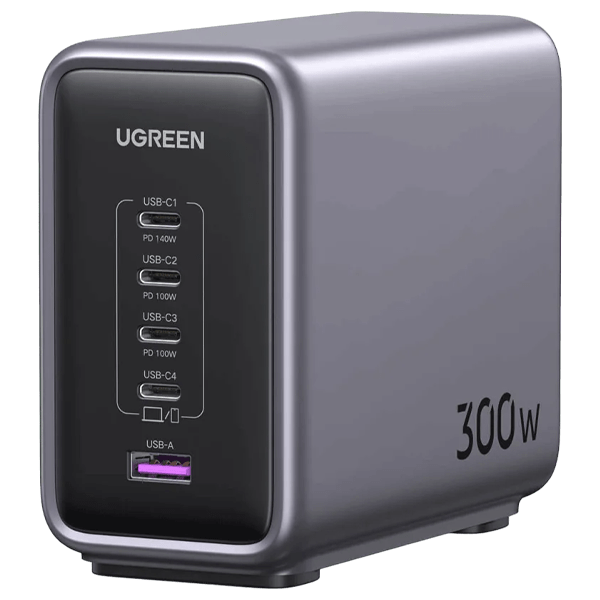 UGREEN Nexode 300W 5-Port PD GaN Fast Charger UK - CD333