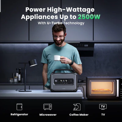 UGREEN PowerRoam Portable Power Station 1024Wh | 1200W UK - GS1200